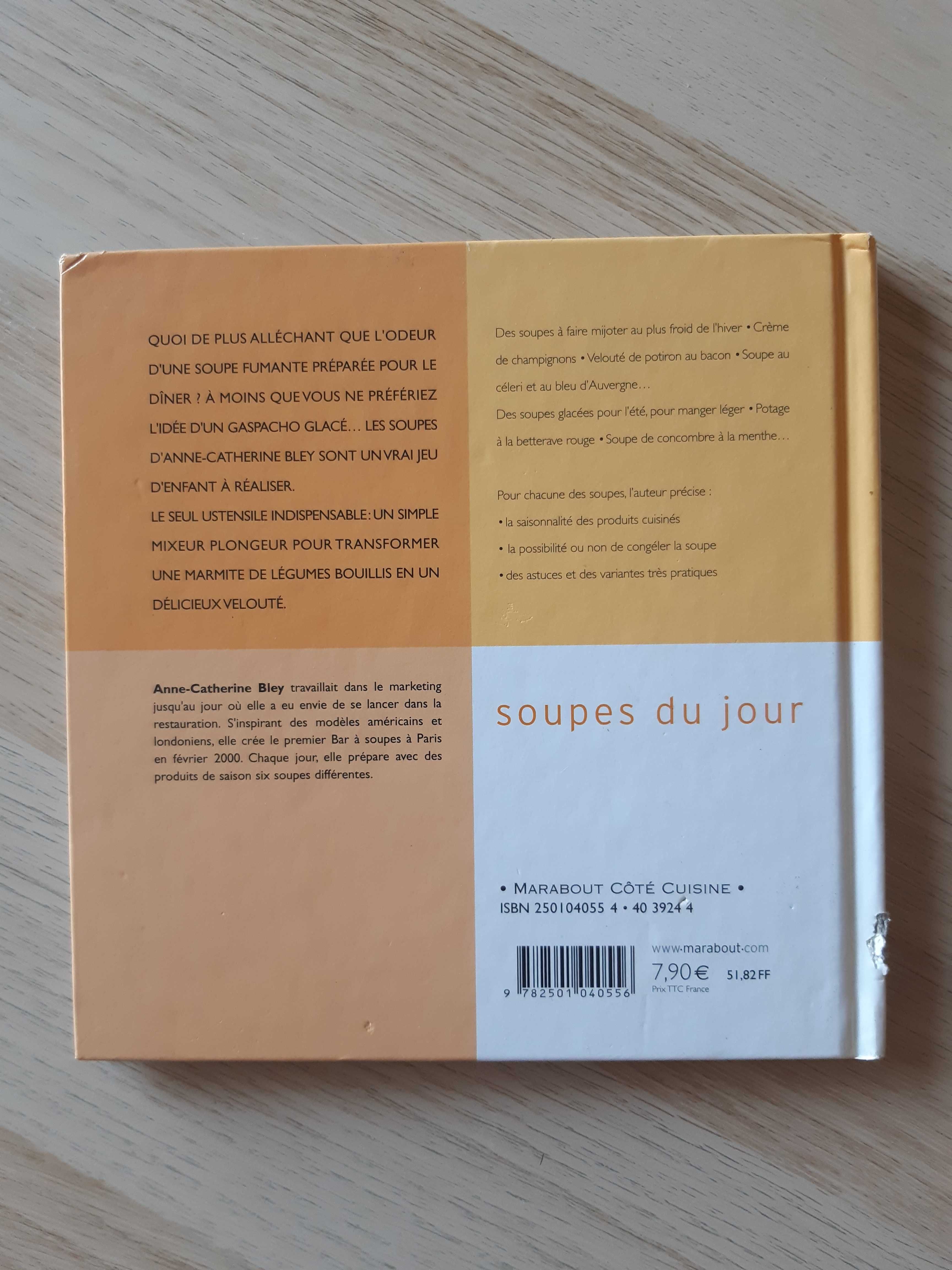 Soupes du jour - livro de receitas em francês