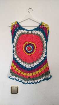 Camisola em crochet - Natura