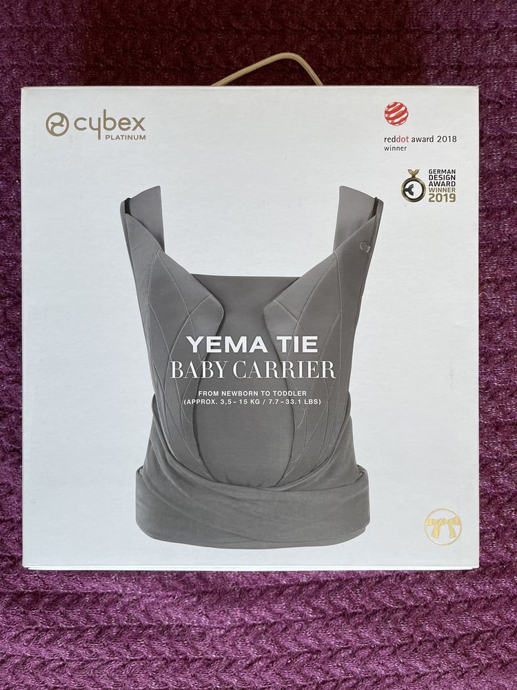 Продам новий рюкзак-кенгуру Cybex Yema Tie | Nautical Blue