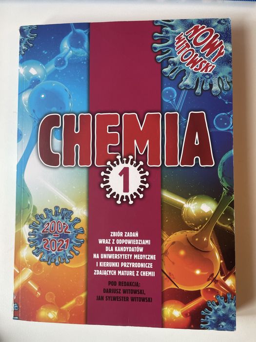 Komplet zadań z chemii, 4 części - Witowski (5000 zadań)