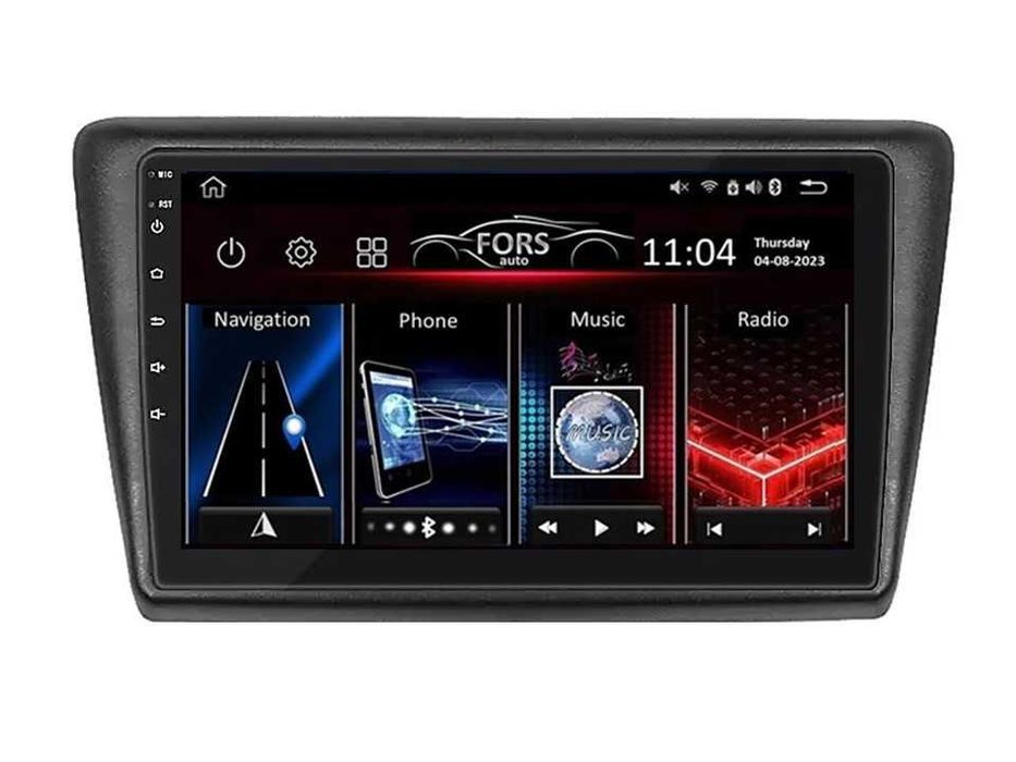 Radio samochodowe Android Skoda Rapid Spaceback (9") 2014