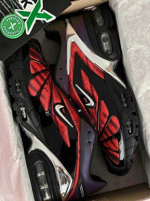 Мужские кроссовки Skepta x Nike Air Max Tailwind 5 Red ‘Bloody Chrome’