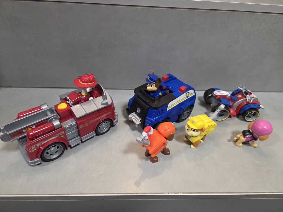 Psi patrol figurki i pojazdy