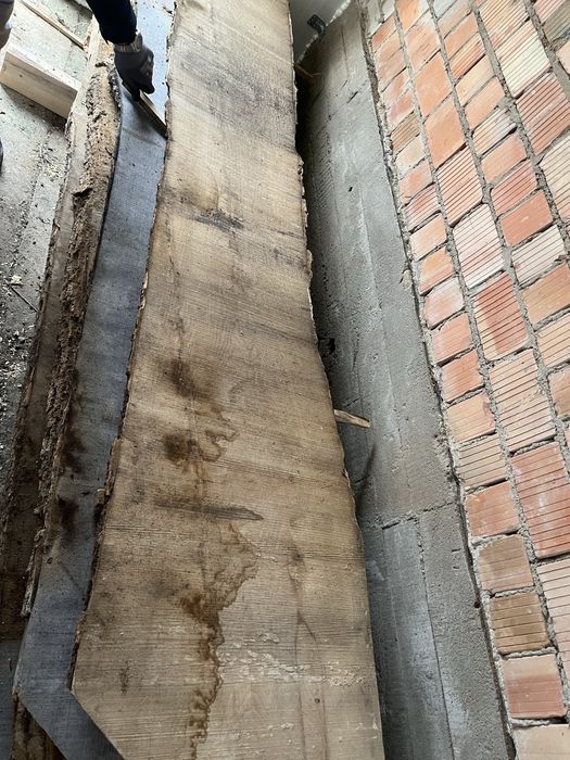 Plaster drewna ,szeroka deska na stół