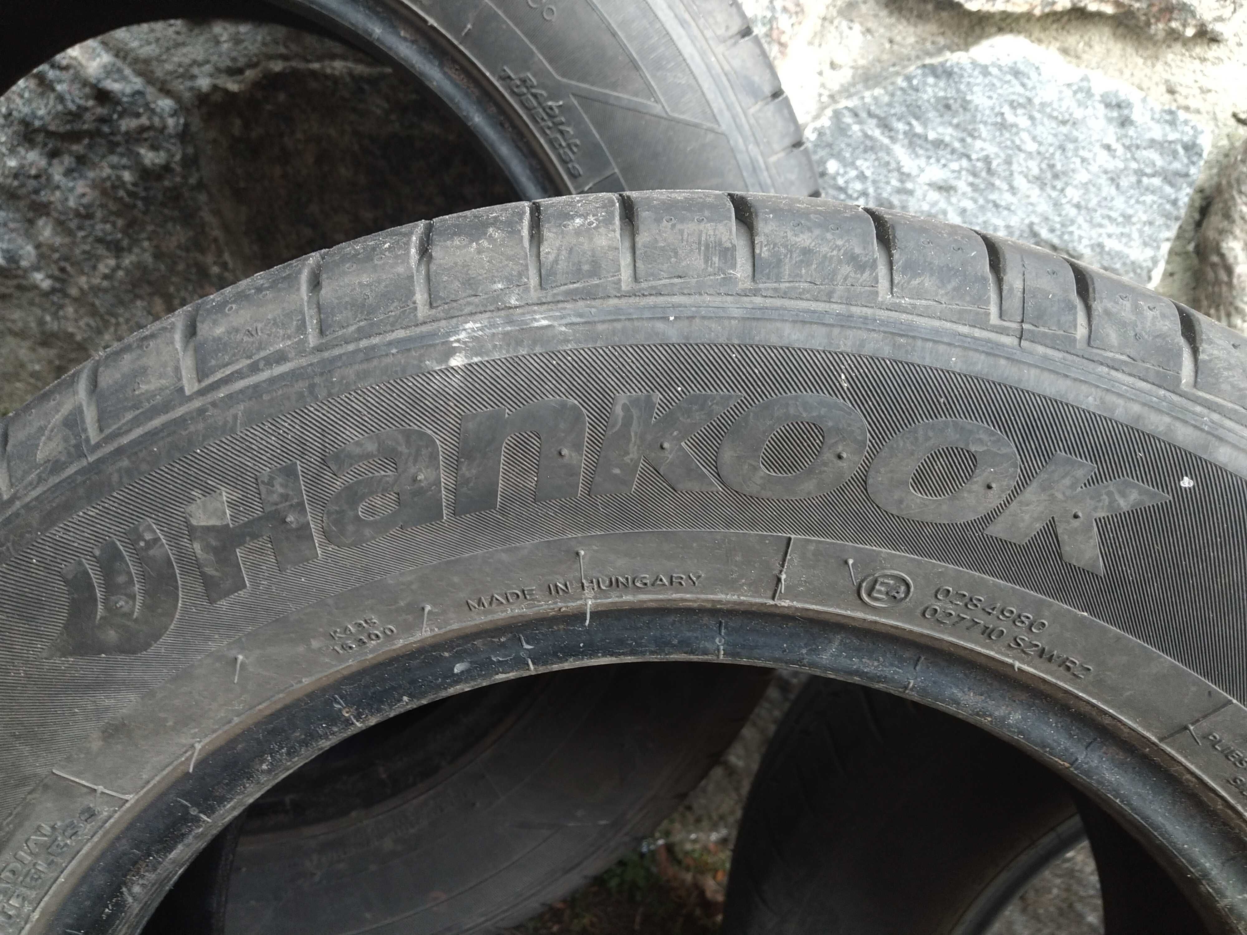 Letnie opony Hankook używane 1 sezon 190zł