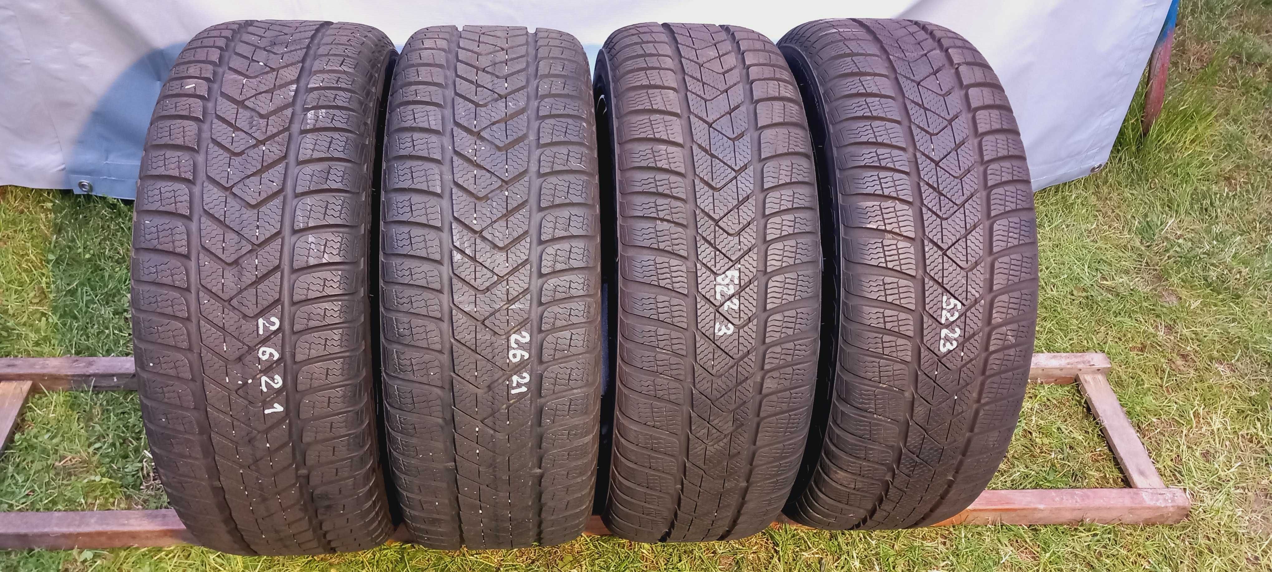 Koła zima Gr.VW/SKODA 7x17, 5x112, ET49+PIRELLI 225/45R17 M+S 2021/24r