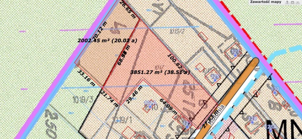 Działka inwestycyjna budowlana z projektem na budowe