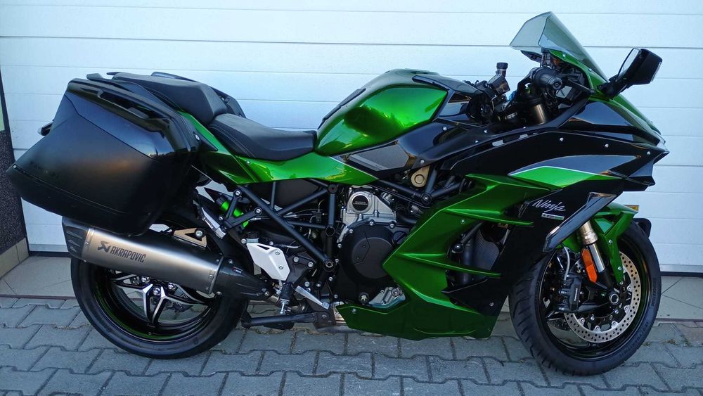 KAWASAKI NINJA H2 SX KUFRY AKRAPOVIĆ hayabusa z1000sx z1000 mt10 s1000