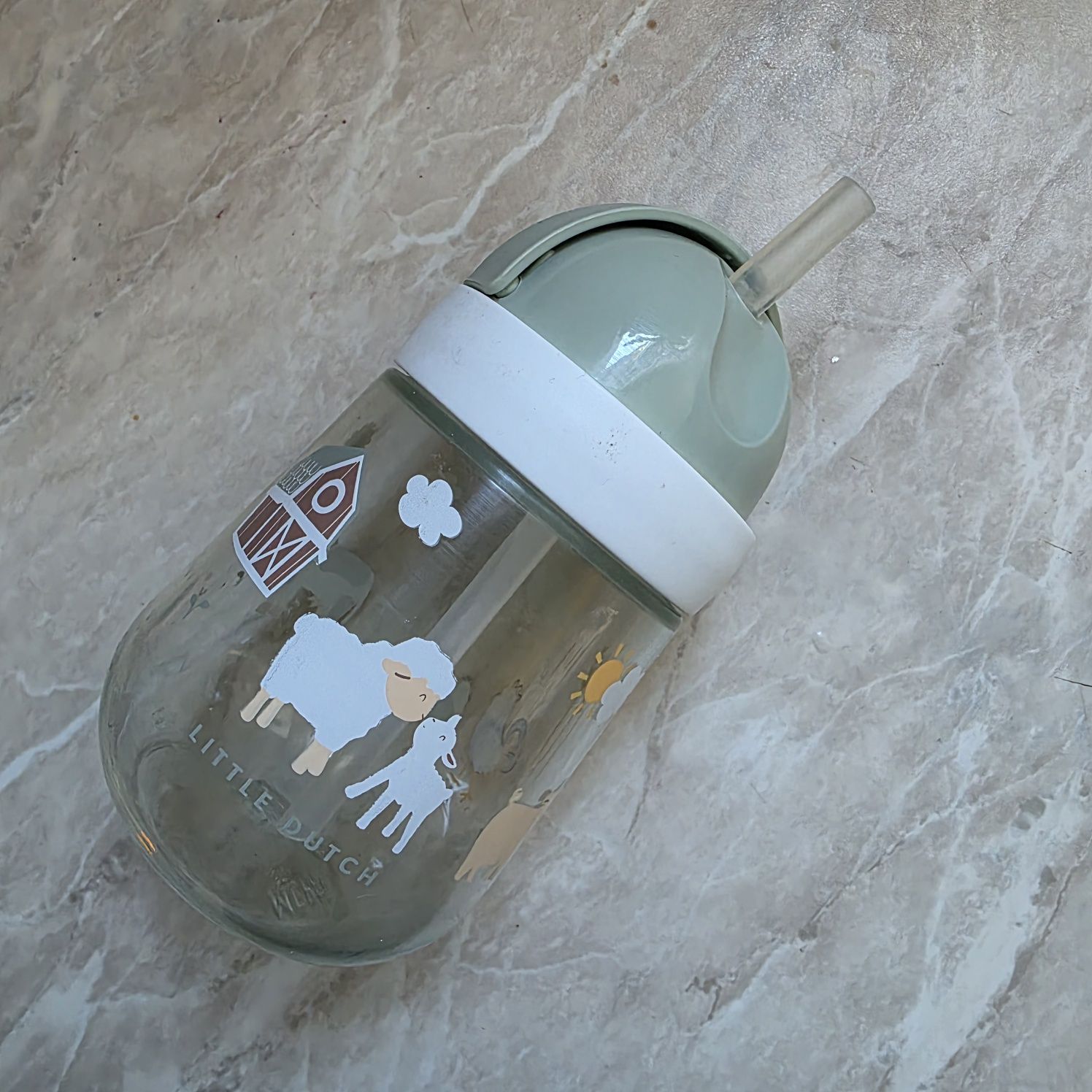 Mepal_kubek ze słomką Little Dutch 300ml