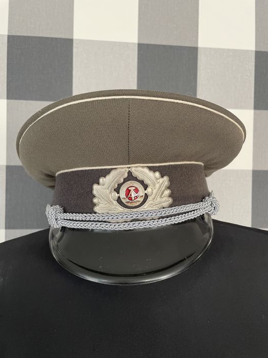 Czapka Wojskowa Oficer Sił Lądowych NVA DDR
