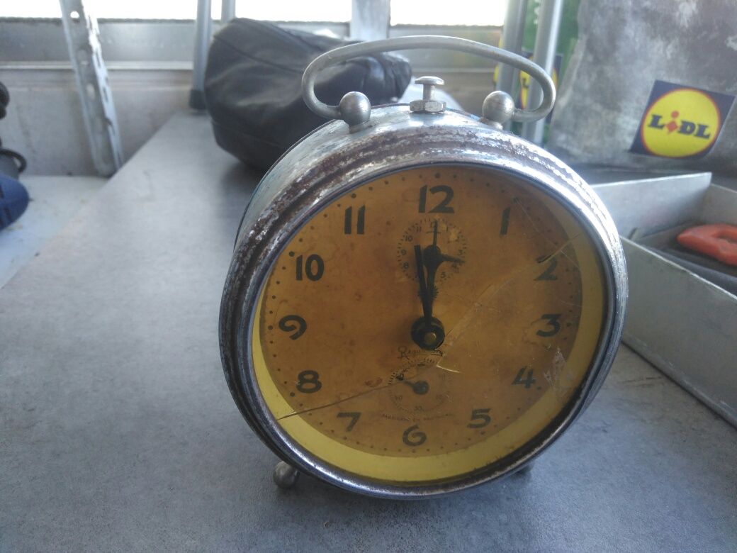 Relógio Despertador Reguladora Antigo
