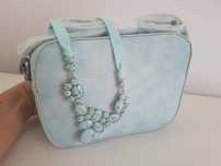 Clutch / Mala + Colar IceCandy NOVOS