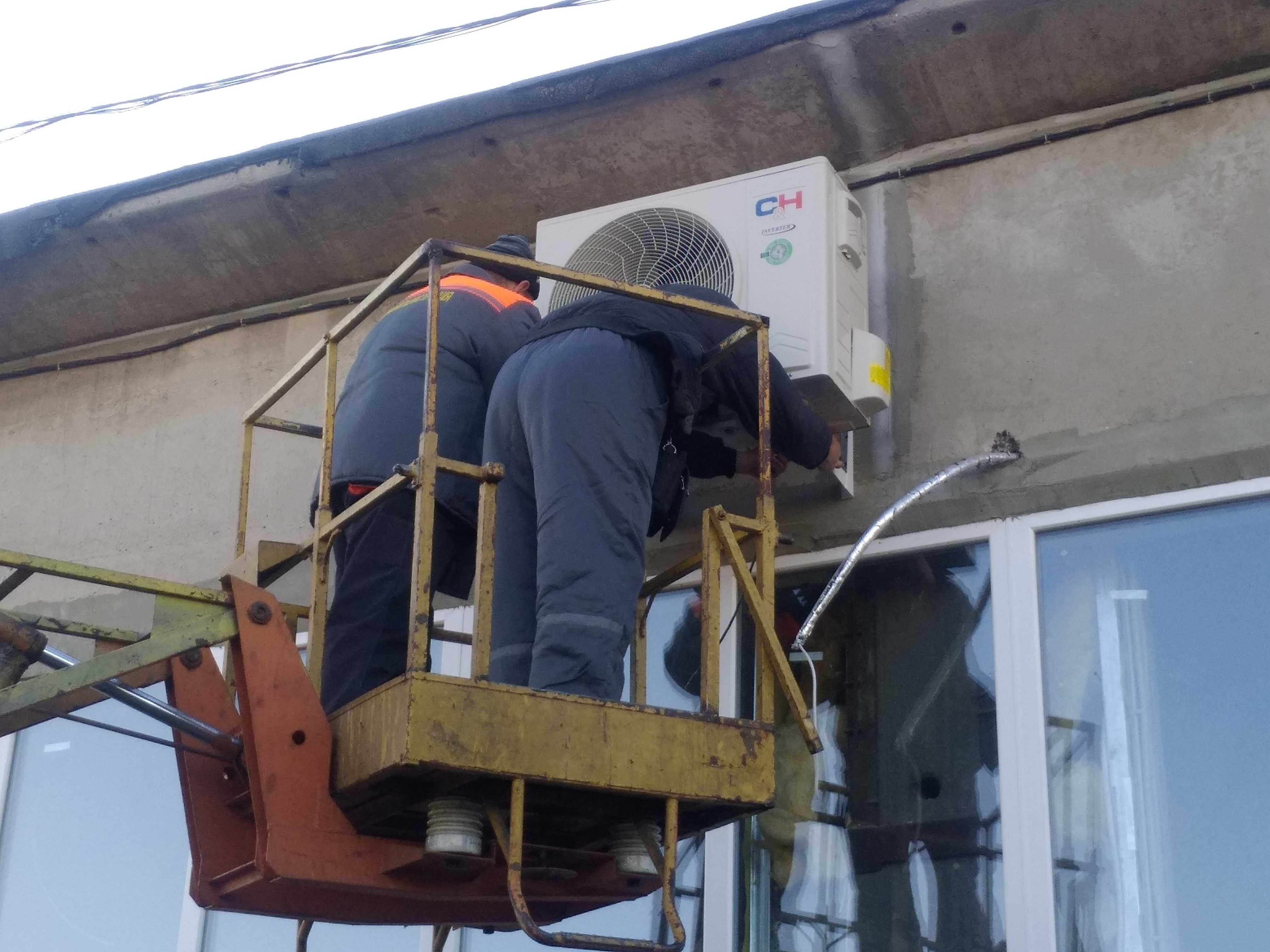 Монтаж, продаж, ремонт, заправка, чистка, продаж.