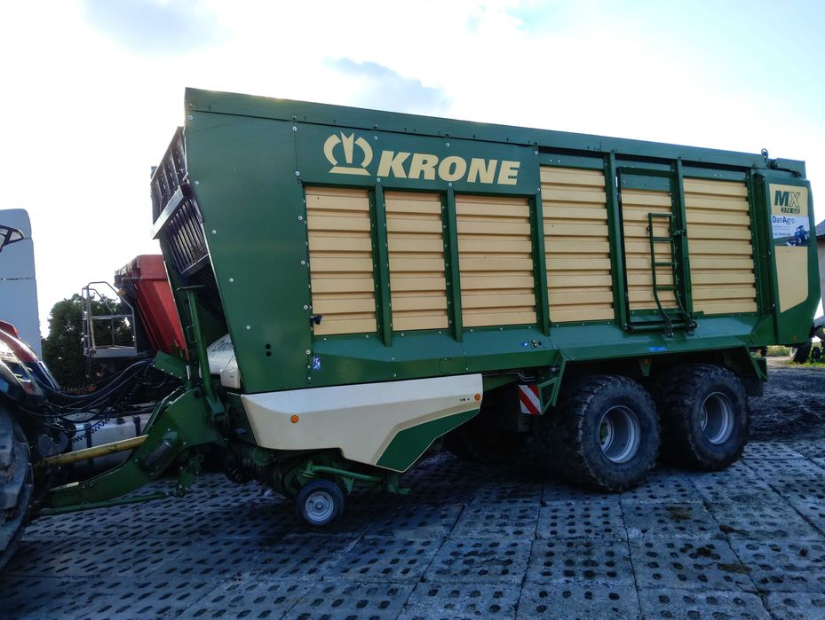 Przyczepa Samozbierająca\Objętościowa  Krone MX 370GD