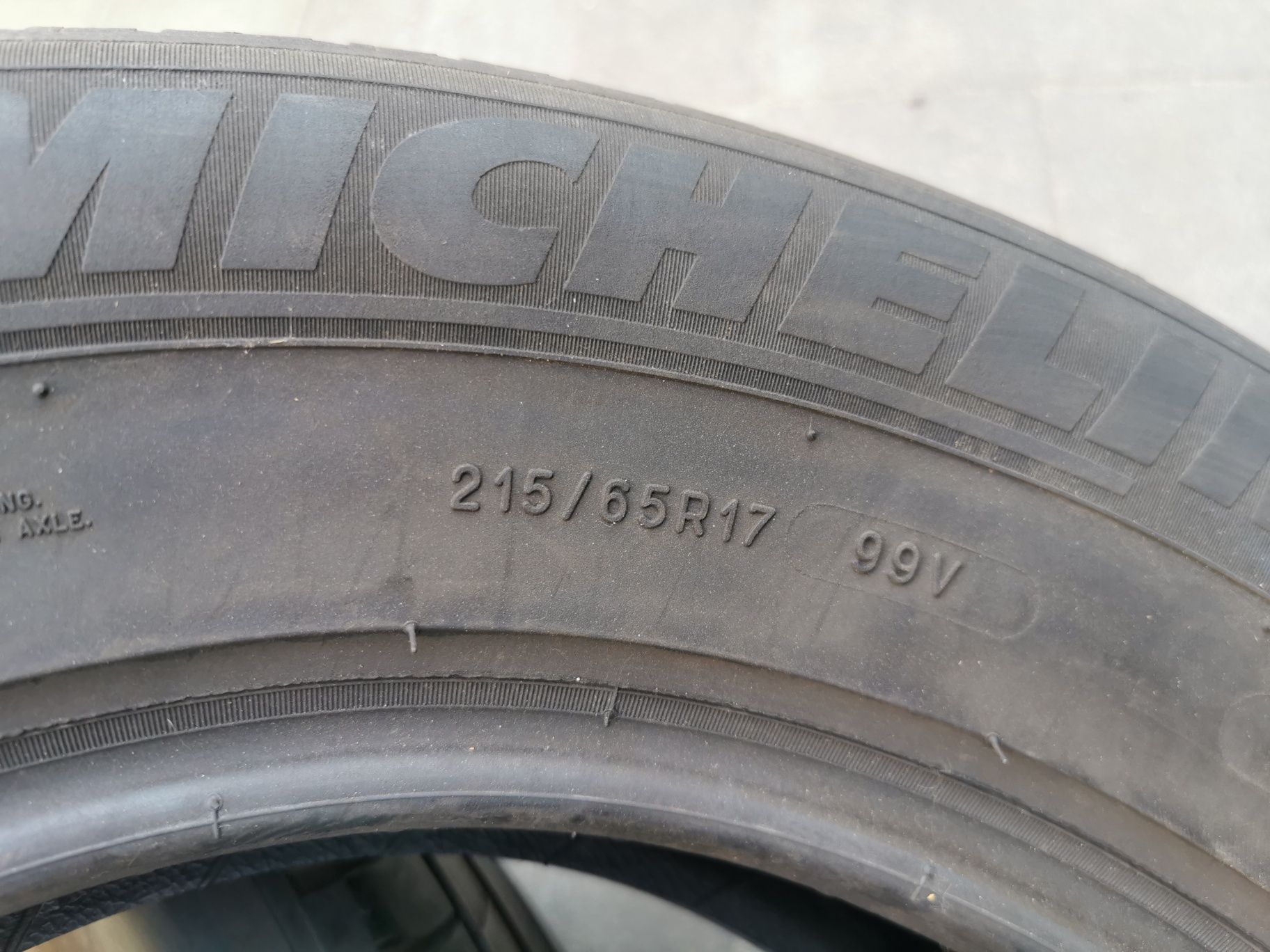 Летняя резина 215/65 R17 Michelin Primacy 3