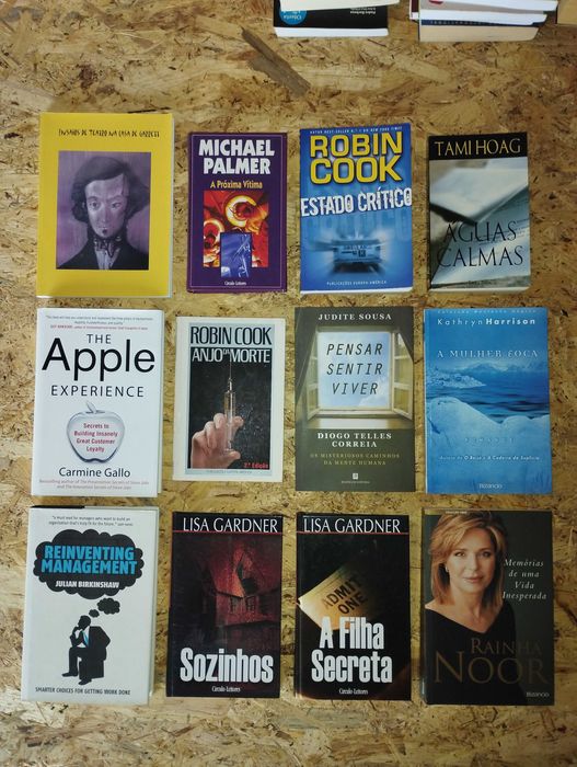 Vários livros em excelente estado