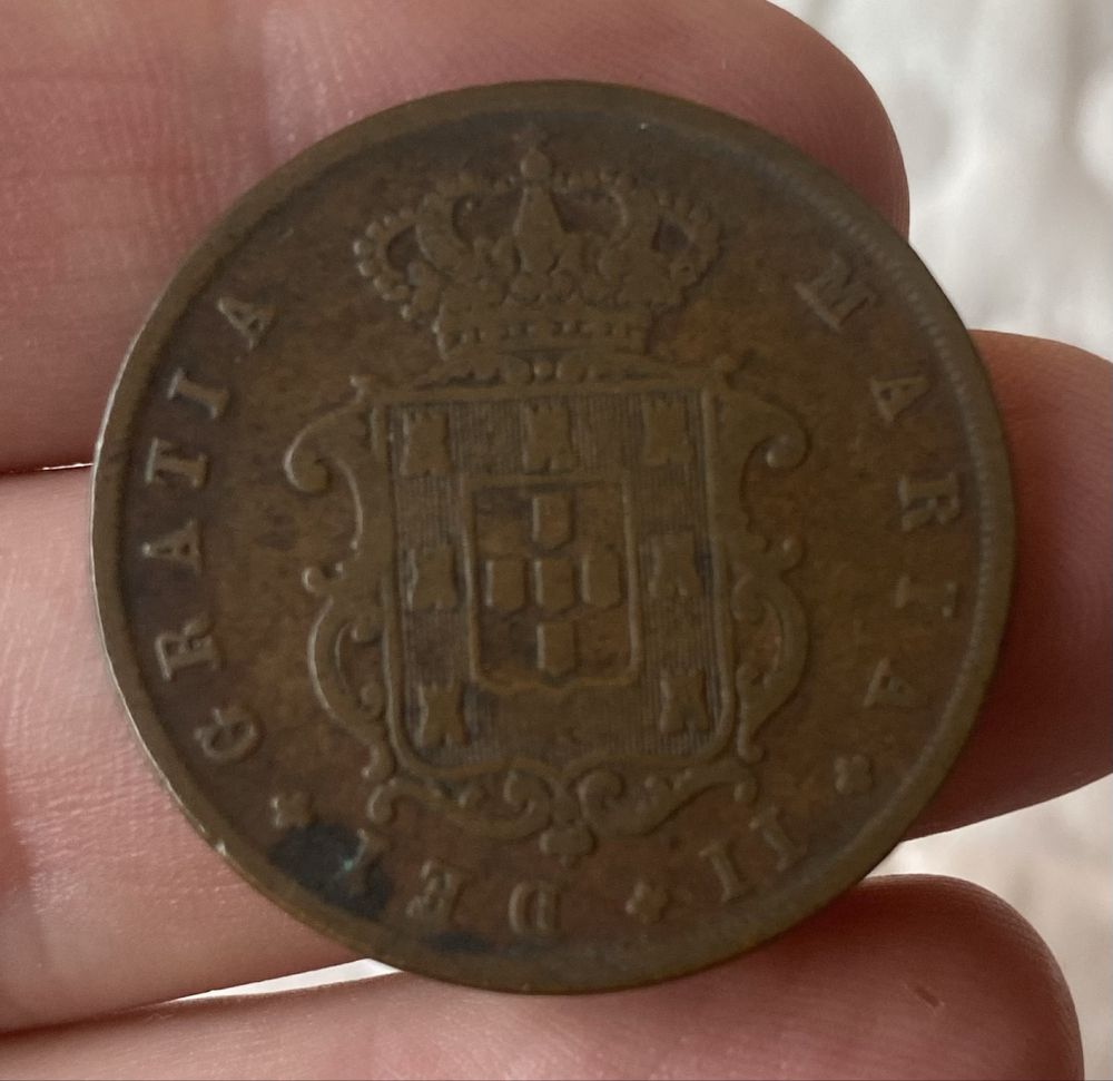 Moeda X Reis D MARIA II - 1842