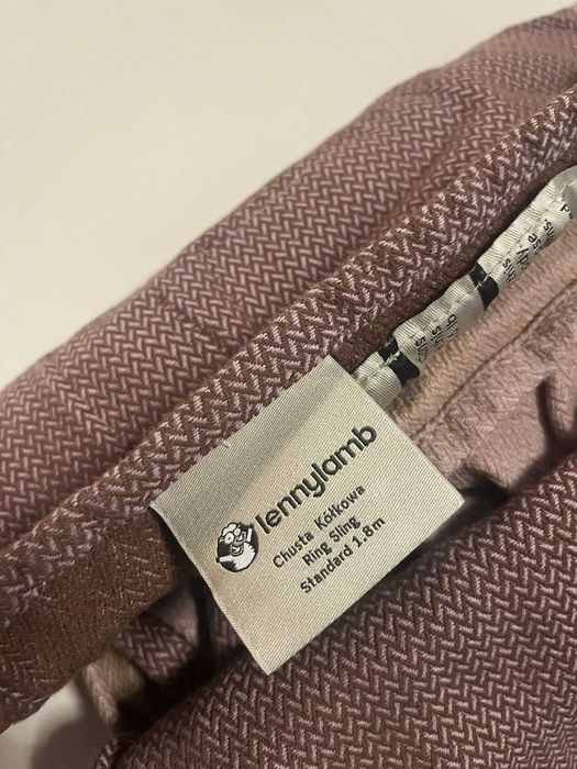 LennyLamb Chusta Kółkowa Ring Sling 1,8m, 100% Bawełna