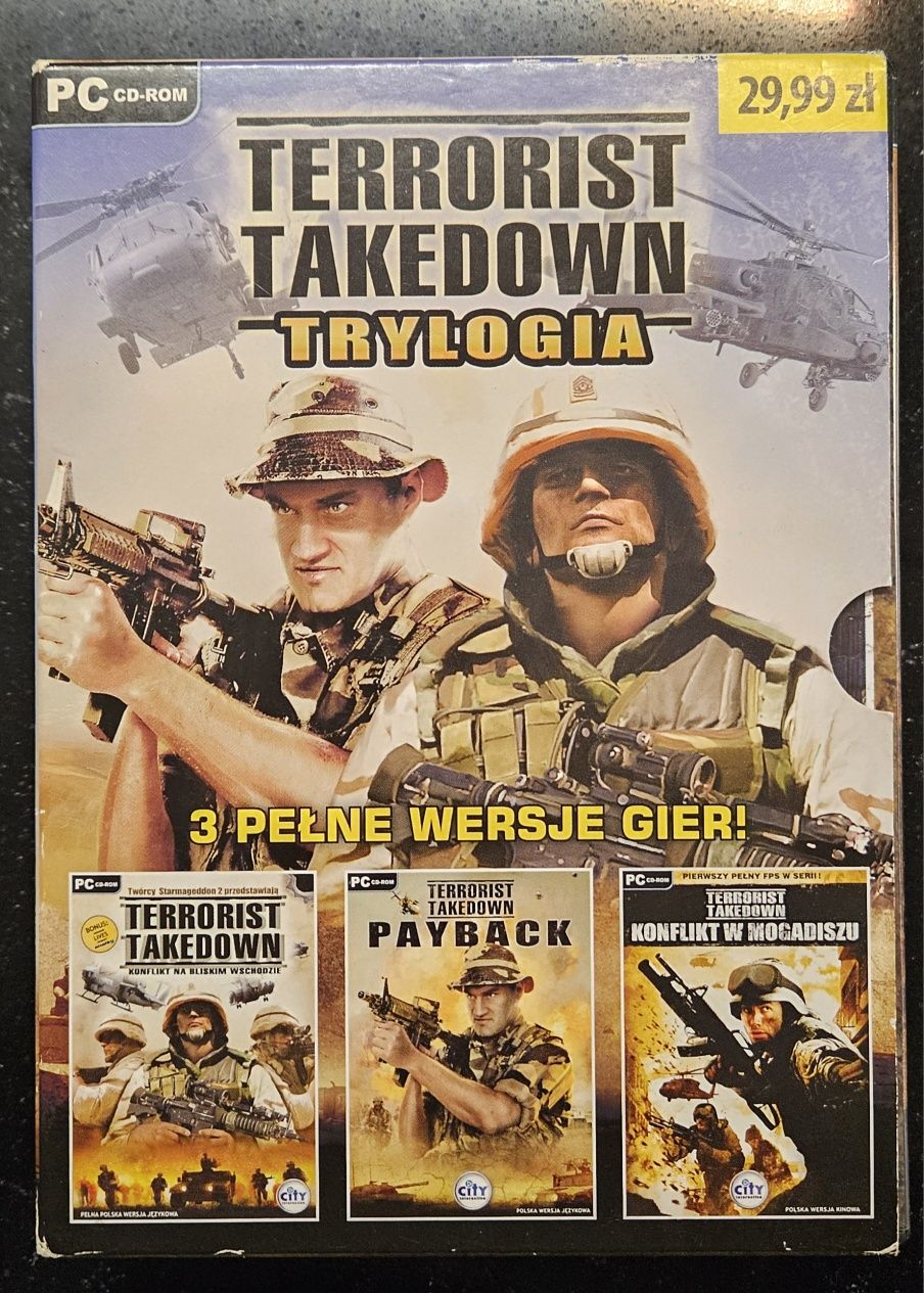 Terrorist Takedown Trylogia 3 Pełne Gry PC PL