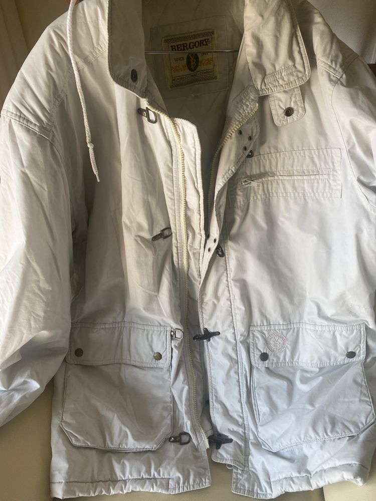 Anorak branco mulher muito bom estado