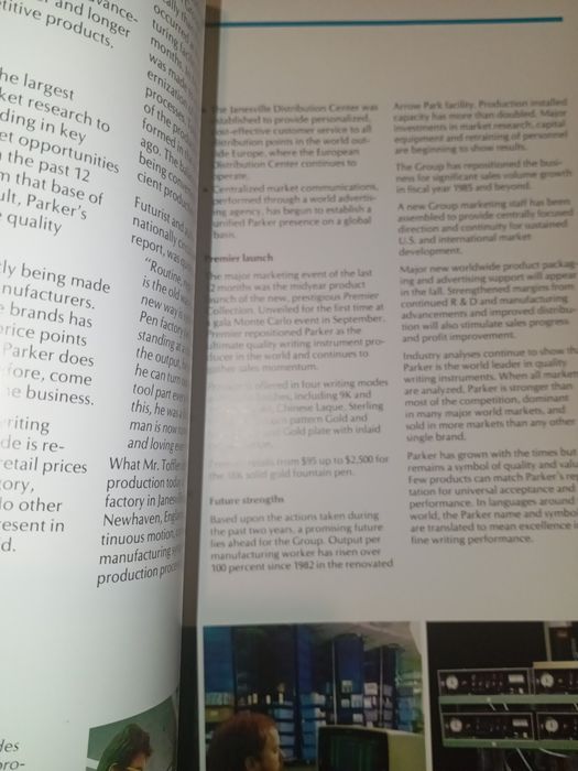 Revista Parker canetas