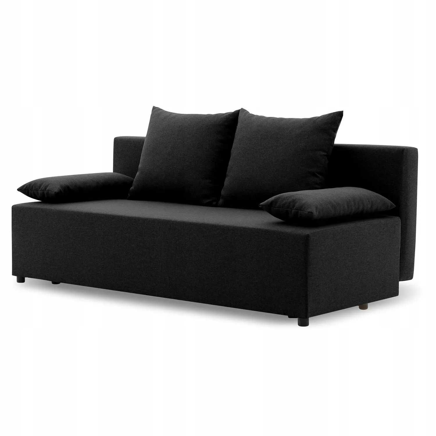 Kanapa z Funkcją Spania Sofa Rozkładana Pojemnik na Pościel Wersalka
