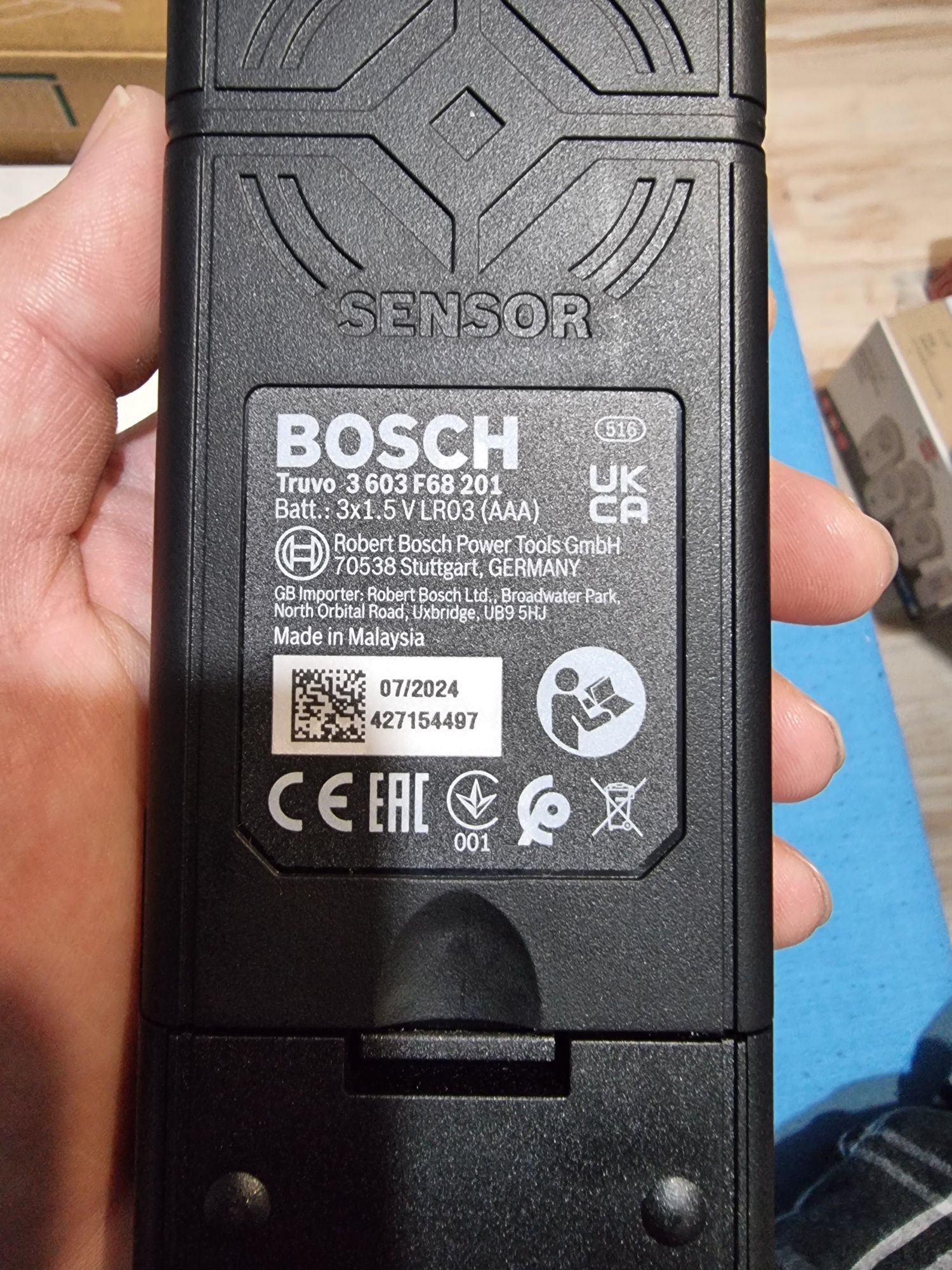 Detektor, wykrywacz metalu bosch Truvo