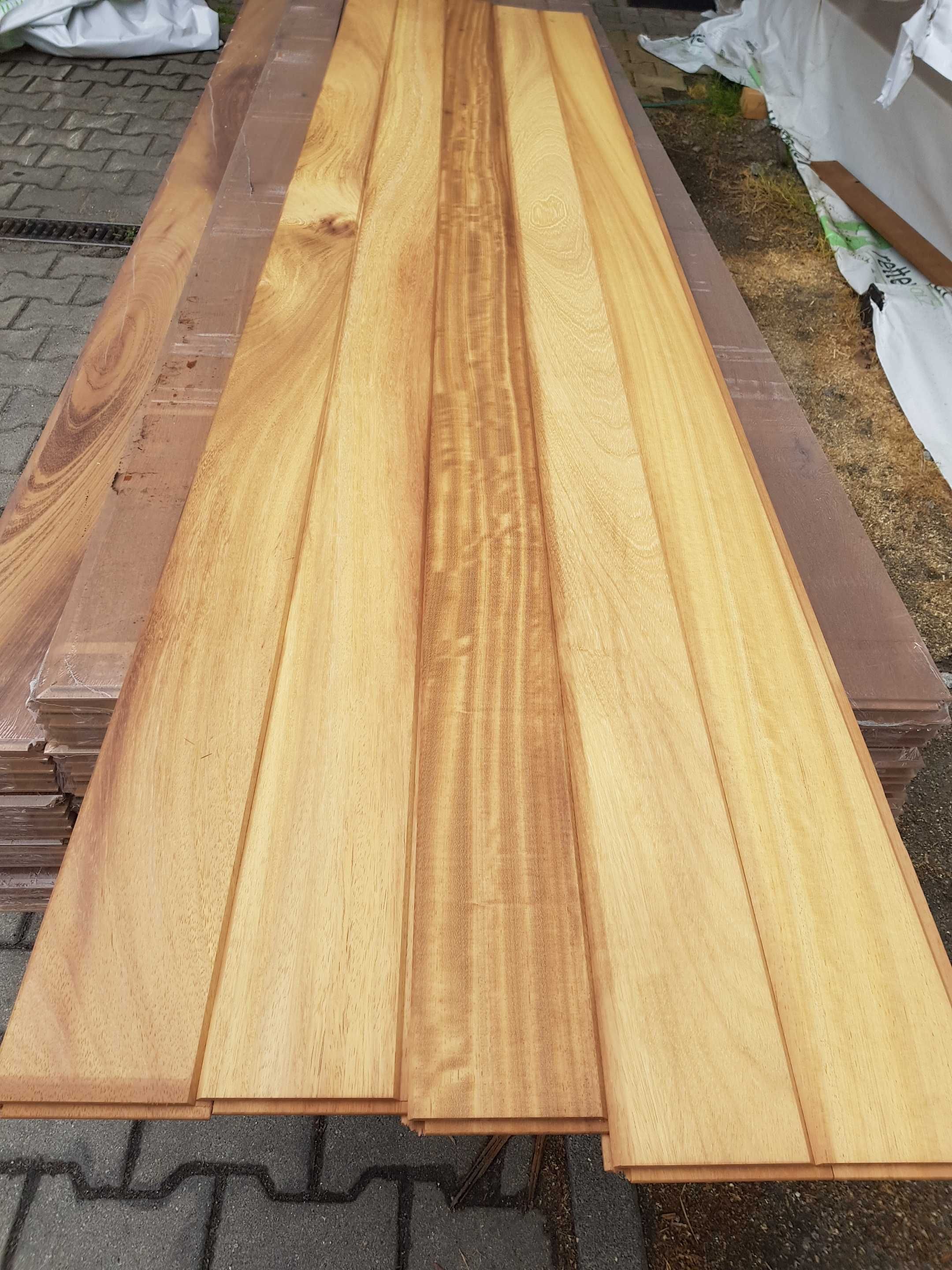 Iroko Deska Elewacja 15x145mm