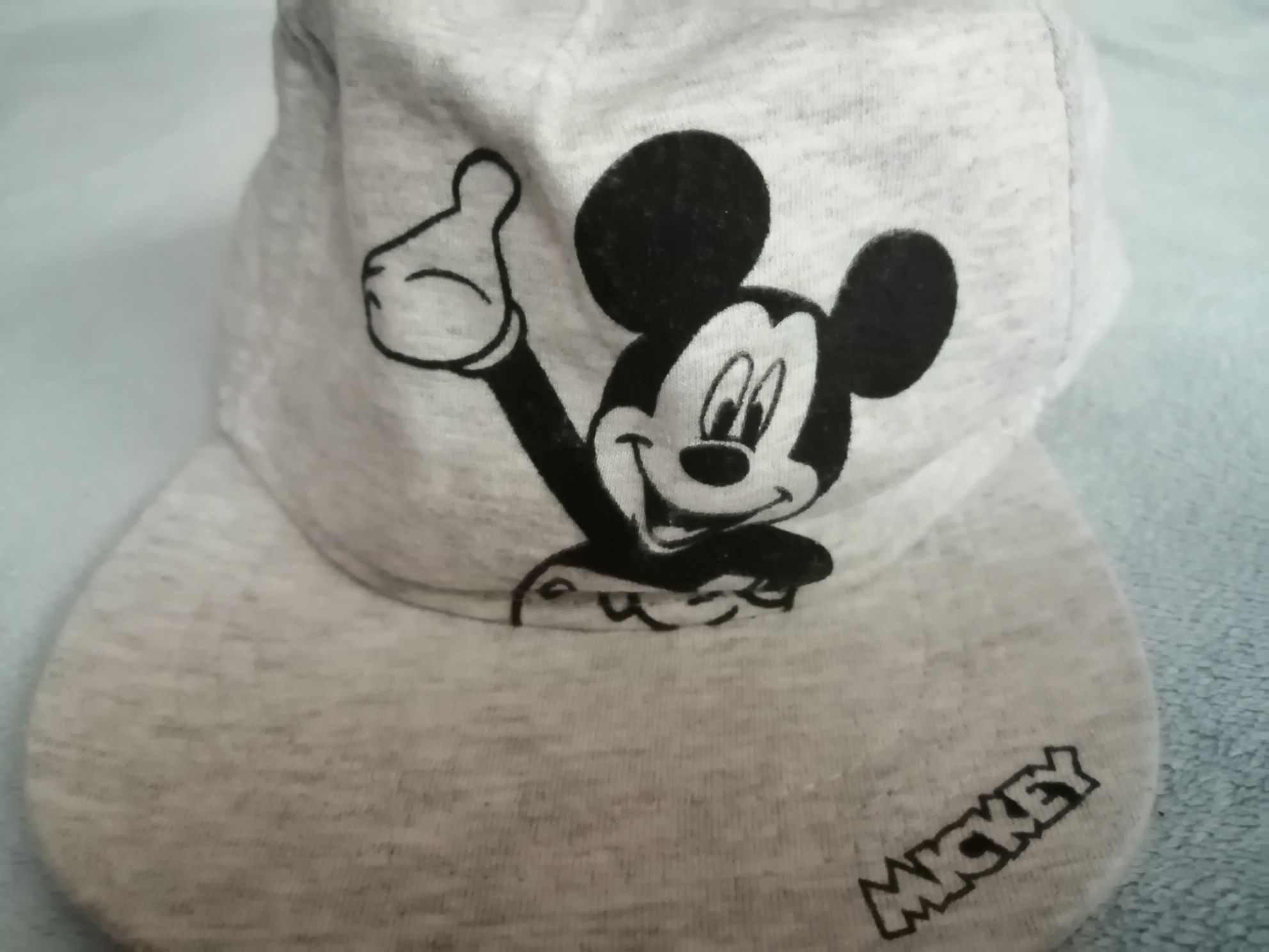 Czapeczka z daszkiem chłopięca myszka Mickey Miki hm h&m Rozmiar 74