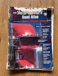 Motor Carrier's Road Atlas: USA/Canada/Mexico 1996 DUŻY