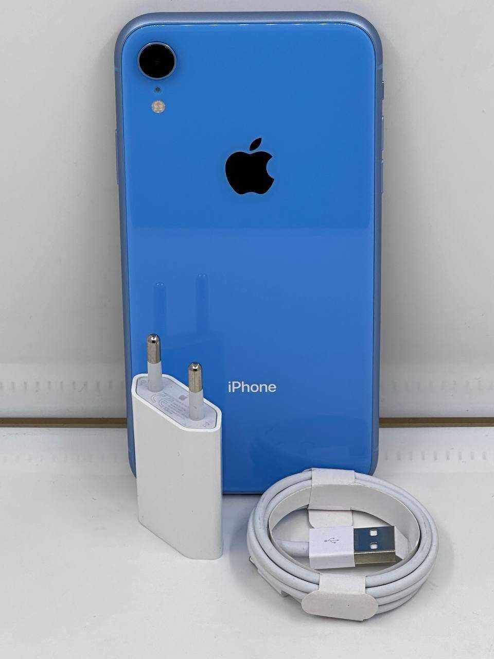 iPhone XR 128Gb Blue Neverlock ГАРАНТИЯ 6 Месяцев МАГАЗИН