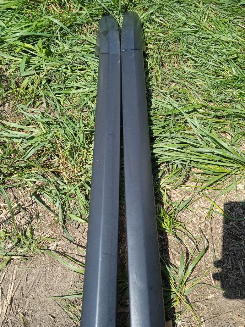 Oryginalne relingi dachowe VW caddy 4 15-20 krótki czarne