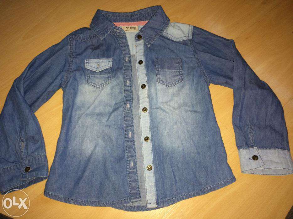 Next koszula jeansowa 6 lat 116 jak nowa