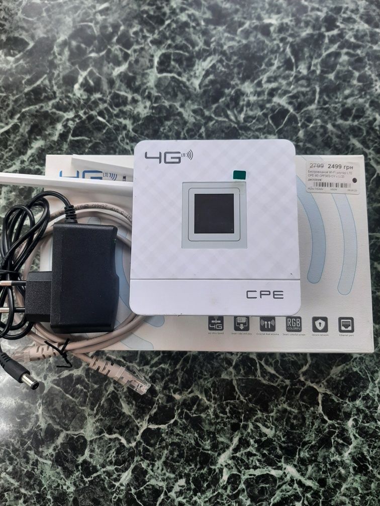 Беспроводной  4G cpe вайфай роутер