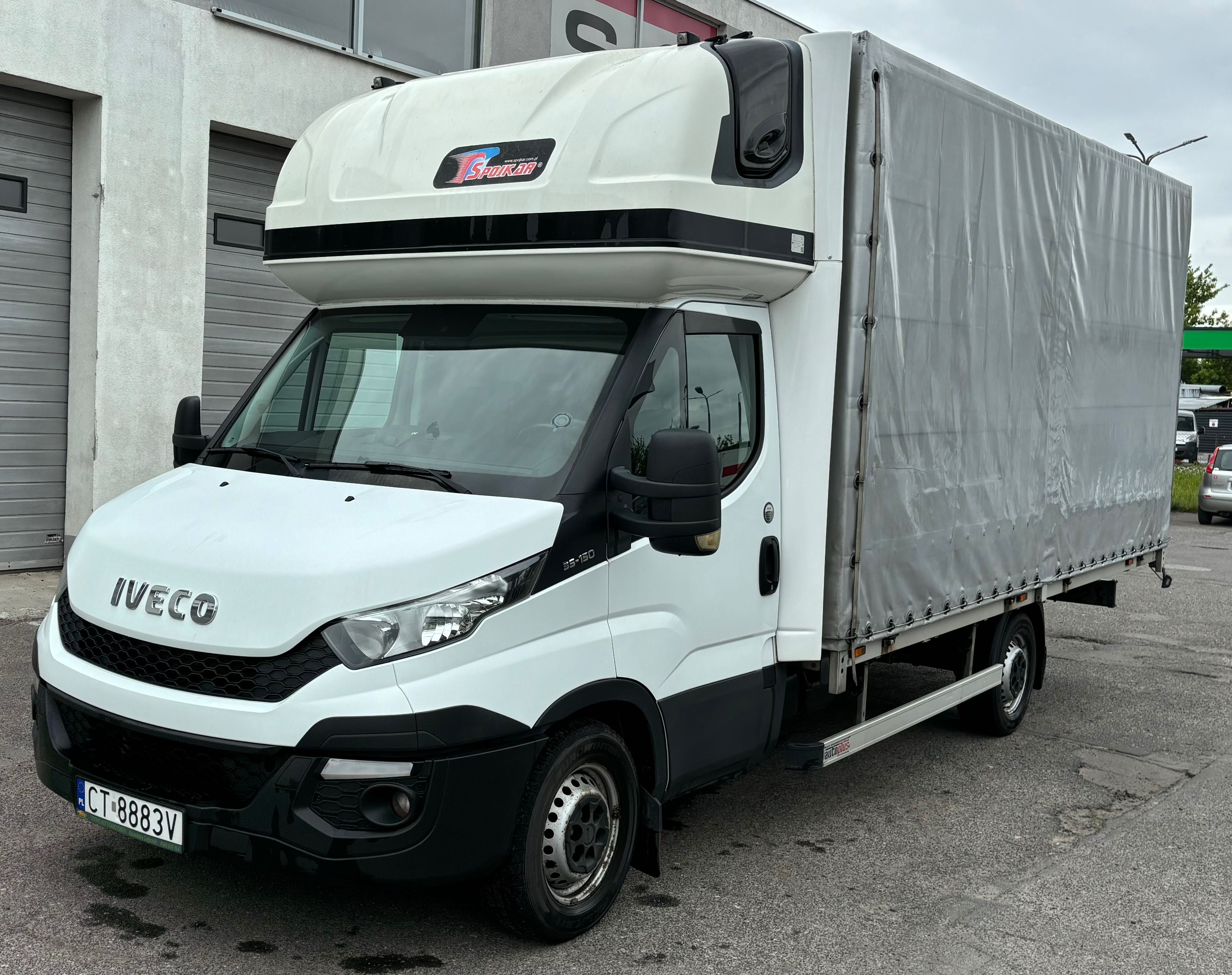 Iveco Daily 35s15 plandeka firanka 10ep