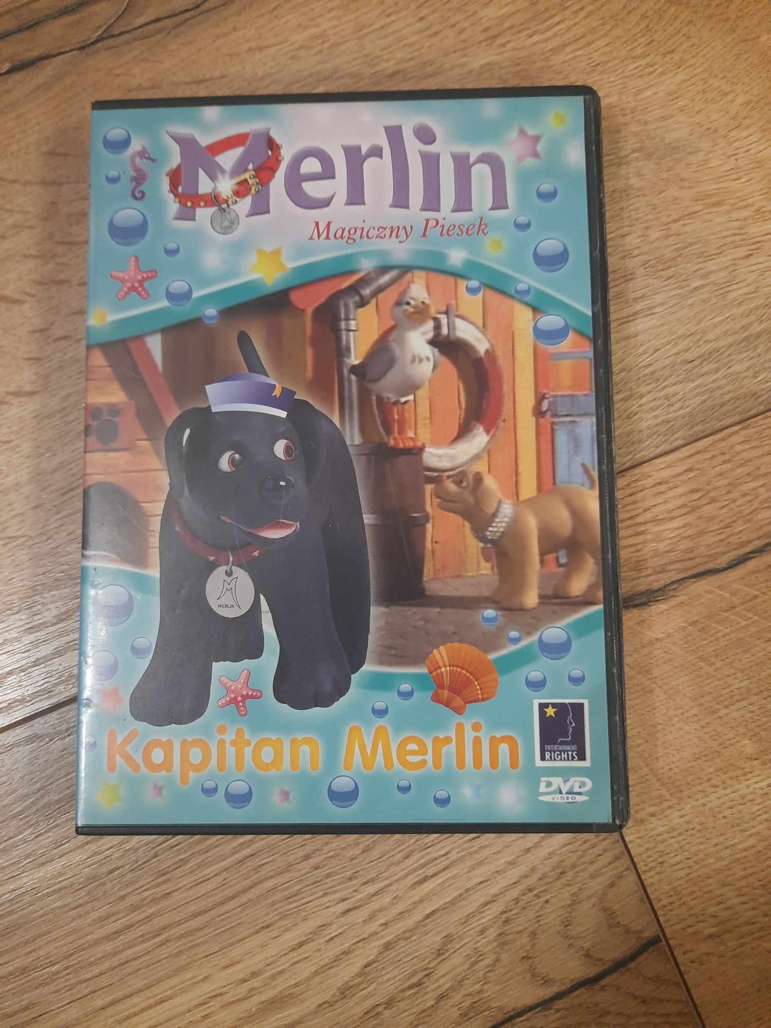 DVD z bajką Merlin - Capitan Merlin