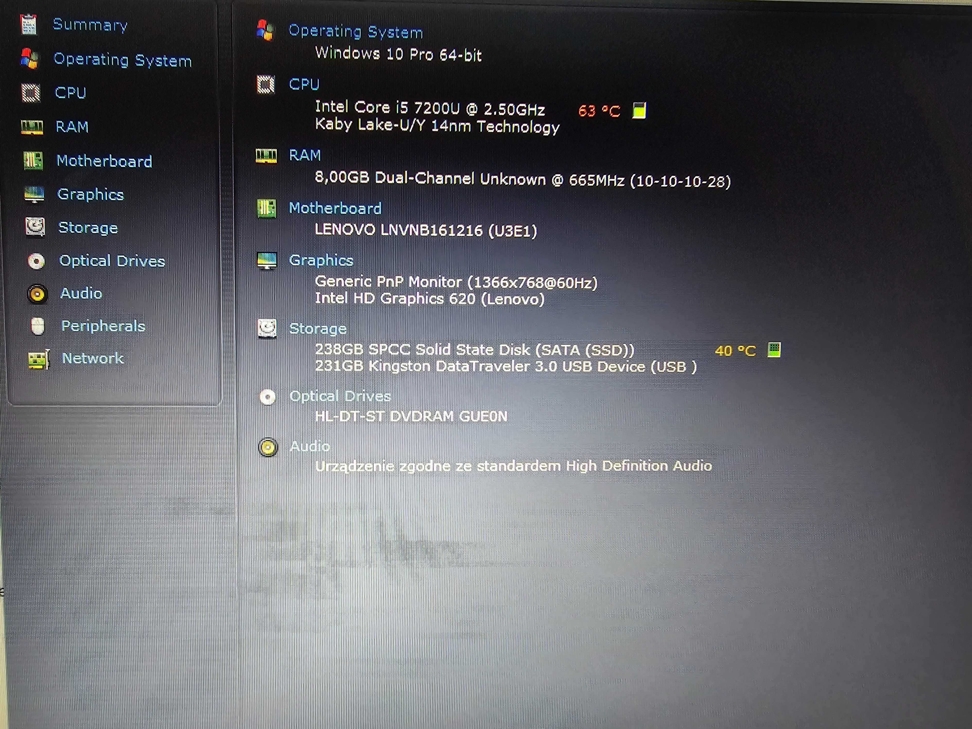 Lenovo V110-15IKB Core i5 7200U 8Gb RAM 240Gb SSD