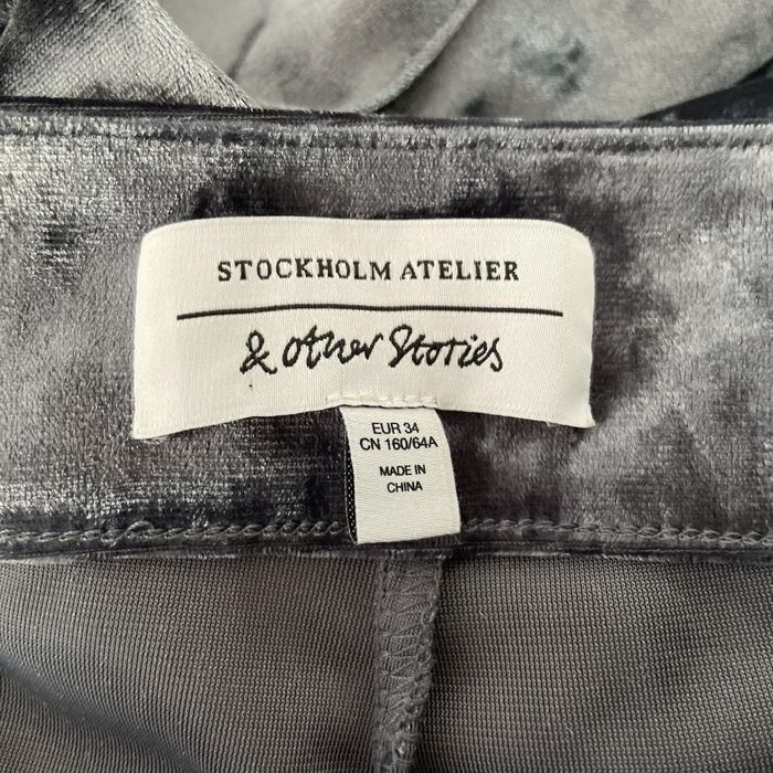 & other stories kombinezon damski welurowy XS