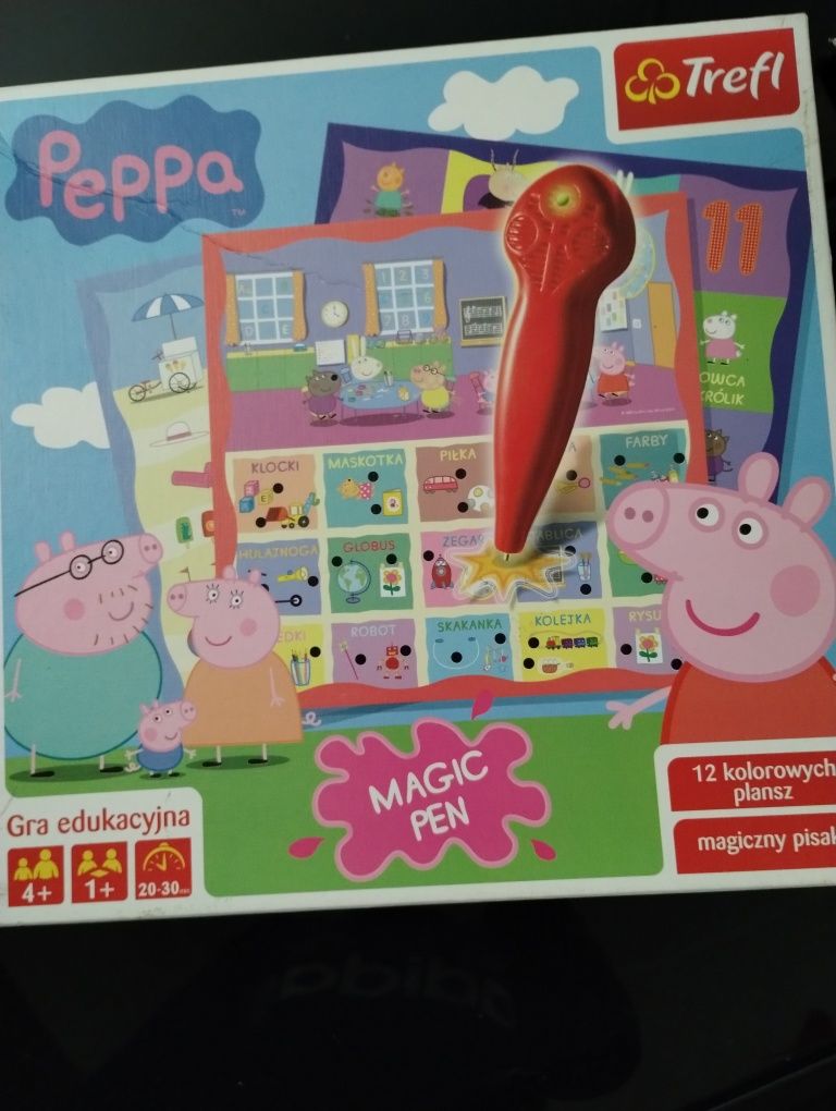Gra elektroniczna edukacyjna Świnka Peppa