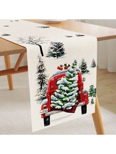 Bieżnik świąteczny zimowy 40x100cm BI18