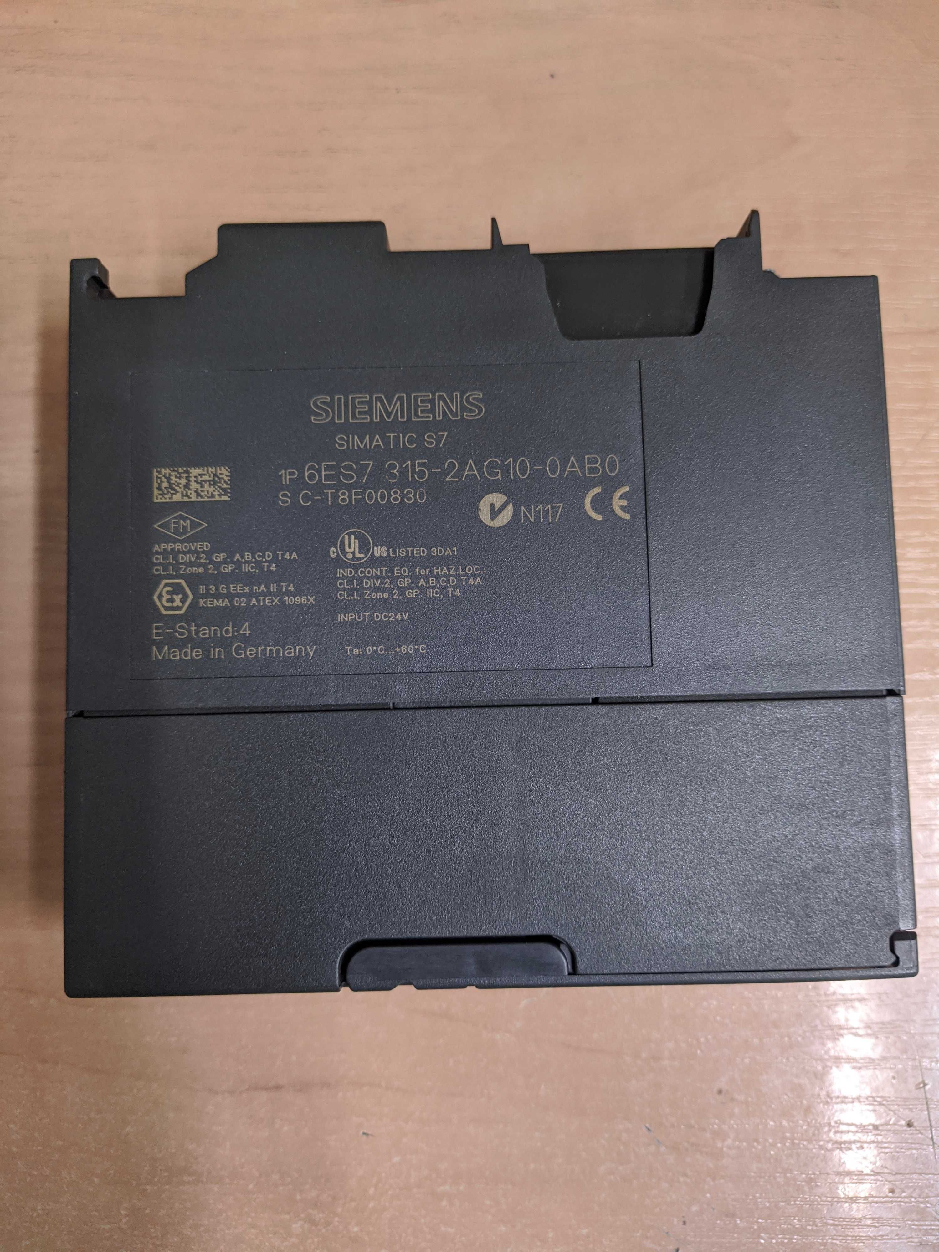 Контролер SIEMENS SIMATIC S7-300,CPU315-2DP 6ES7 315-2AG10-0AB0