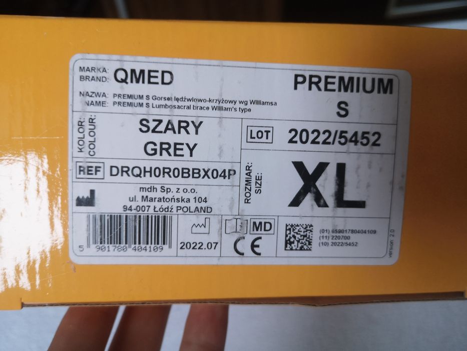 Pas lędźwiowo-krzyżowy NOWY