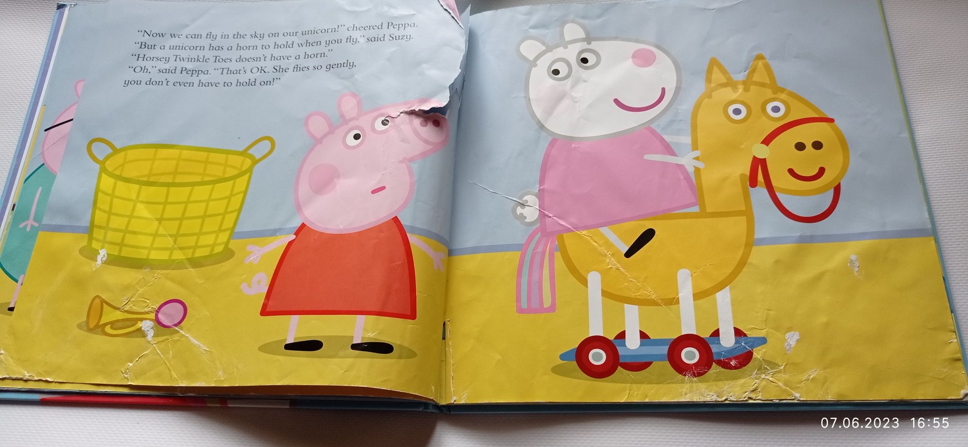 Продам лотом или по-штучно детские книги Peppa Pig с дефектами
