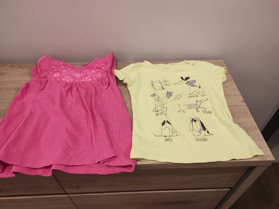 Paka ubrań letnich dla dziewczynki (rozmiar 110/116)