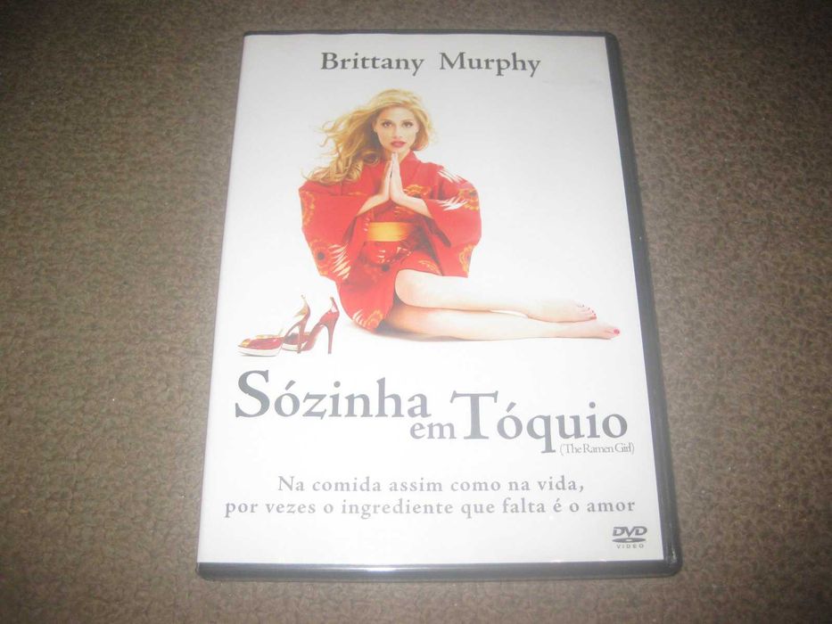 DVD "Sozinha em Tóquio" com Brittany Murphy/Raro!