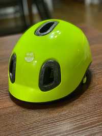 Nowy kask rowerowy dla dziecka Btwin 500 Fluo