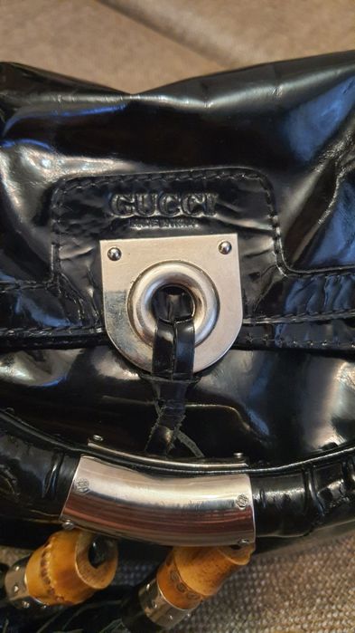 Сумка Gucci, натуральна шкіра (лак)