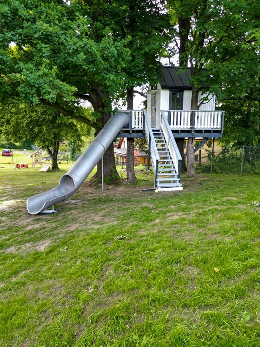 Drewniany Domek na drzewie DND15! dla dzieci! Dom LETNISKOWY działkowy