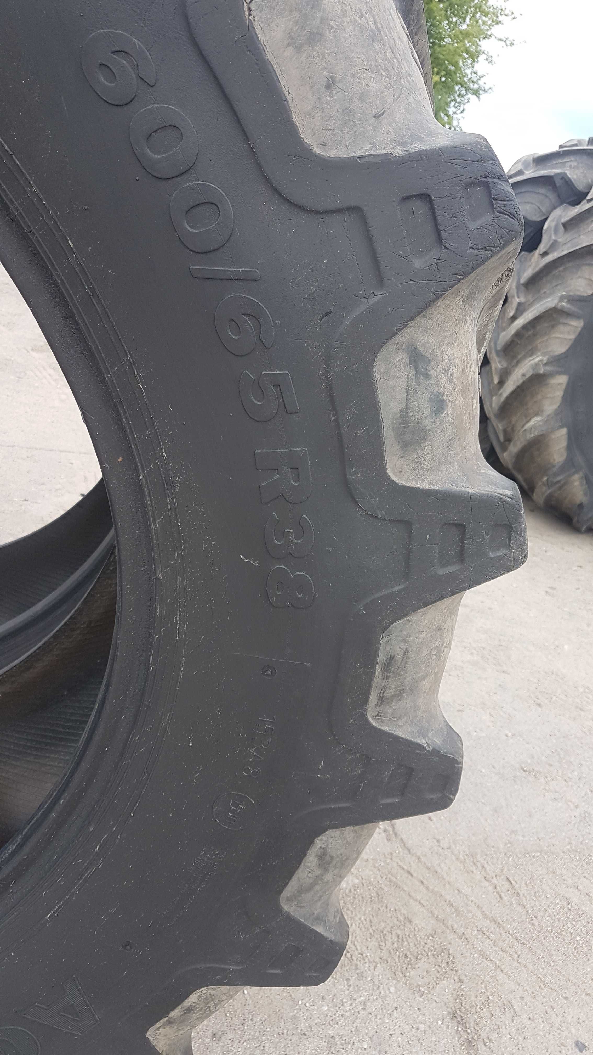 Opony 600/65R38 Alliance Bieżnik 80%