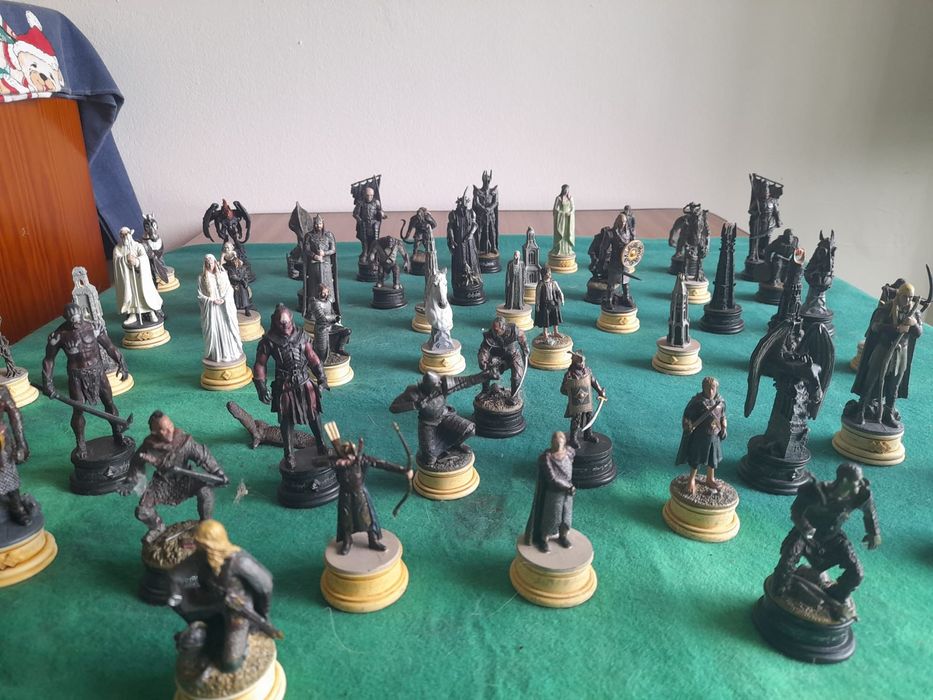 Conjunto de figuras do Senhor dos Aneis